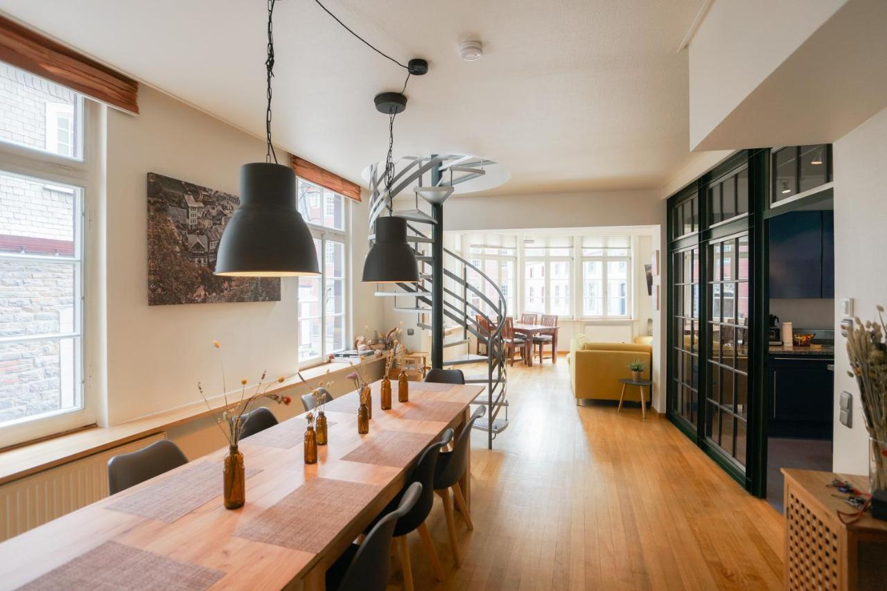 Loft13 Traumhafte Wohnung Mit Terrasse Fuer 8 Gaeste Monschau Eksteriør bilde