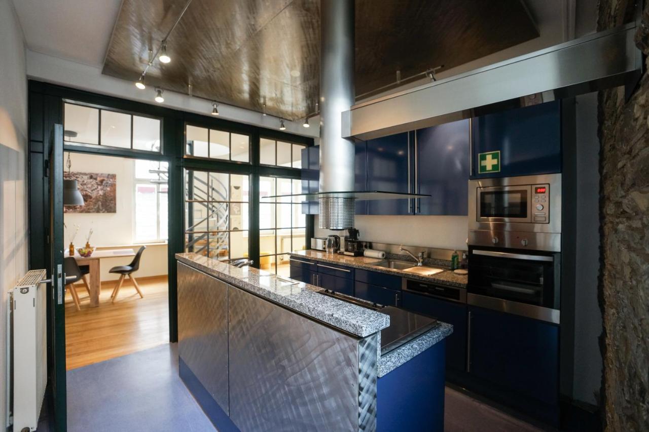 Loft13 Traumhafte Wohnung Mit Terrasse Fuer 8 Gaeste Monschau Eksteriør bilde